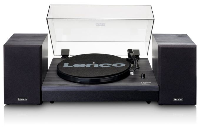 Audio-Plattenspieler mit Riemenantrieb  LS-301 (Schwarz) 