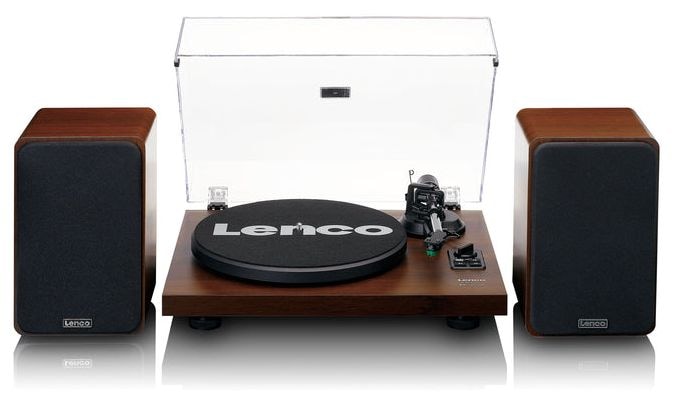 Audio-Plattenspieler mit Riemenantrieb  LS-600 (Schwarz, Holz) 