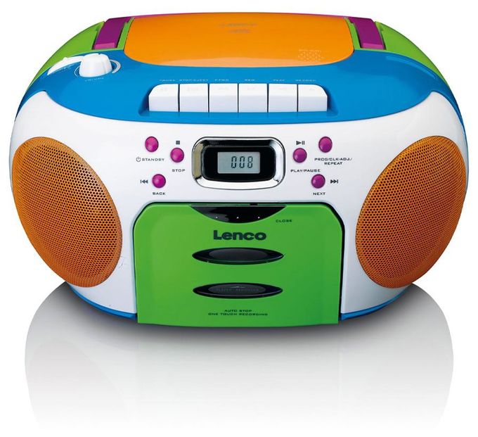 CD Player FM Radio  SCD-971 Kinderradio (Mehrfarbig) 