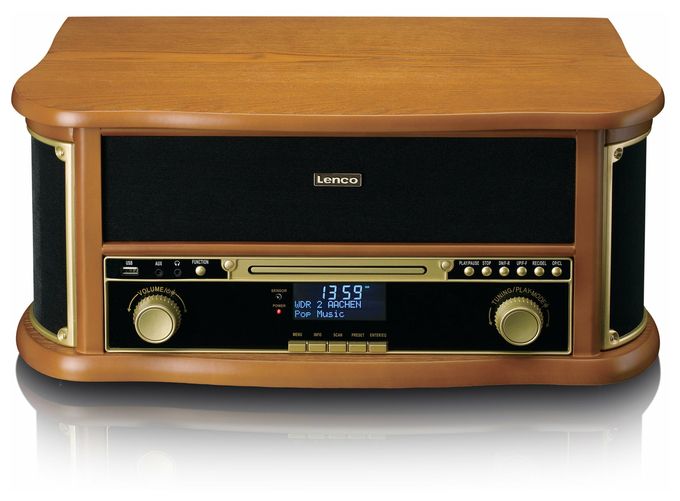 DAB, FM 10 W Bluetooth  TCD-2571WD (Holz) 