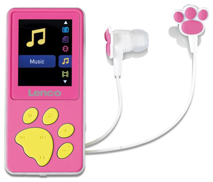 MP4-Player 8 GB  Xemio-560BU (Pink) 