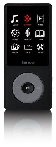 MP3 Spieler 8 GB  Xemio-860 (Schwarz, Grau) 