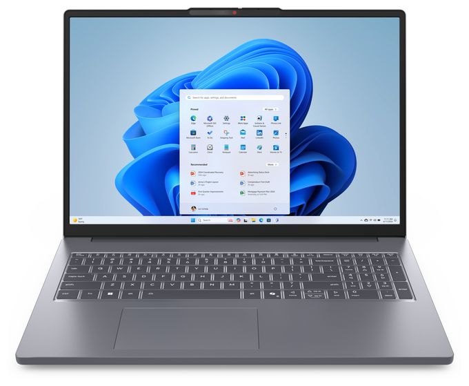 WUXGA Notebook 40,6 cm (16 Zoll) 1920 x 1200 Pixel 1 TB SSD Windows 11 Home AMD Ryzen 7 max. 4,75 GHz  IdeaPad Slim 3 16ARP10 (Grau) 
