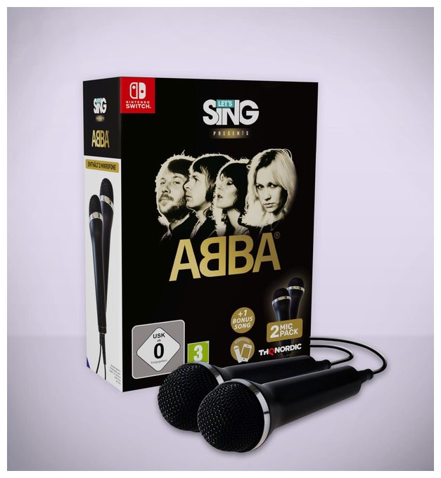 Let's Sing Abba 2027 - 2 Mic Bundle (Nintendo Switch) 