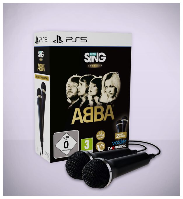 Let's Sing Abba 2027 - 2 Mic Bundle (PlayStation 5) 