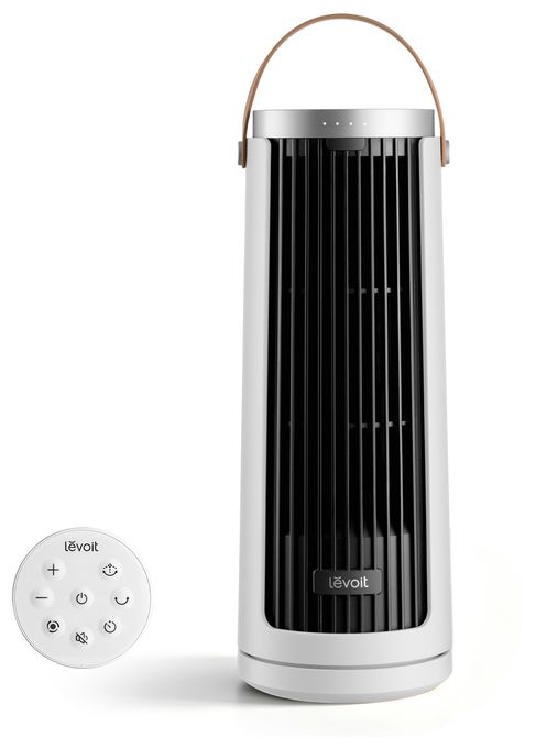 Turmventilator Tisch, Flur 20 dB  LTF-F132B-WEUR (Schwarz, Weiß) 