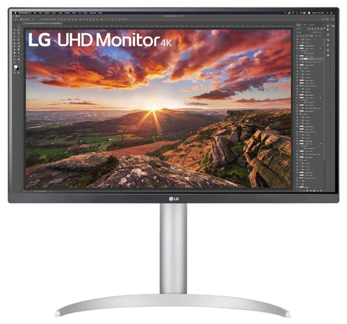 4K Ultra HD Monitor 68,6 cm (27 Zoll) 16:9 5 ms 400 cd/m²  27UP850K-W.AEU (Schwarz) 