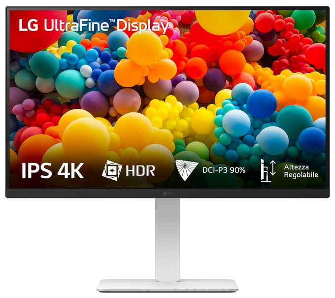 4K Ultra HD Monitor 68,6 cm (27 Zoll) 16:9 5 ms 300 cd/m²  27US550-W (Weiß) 