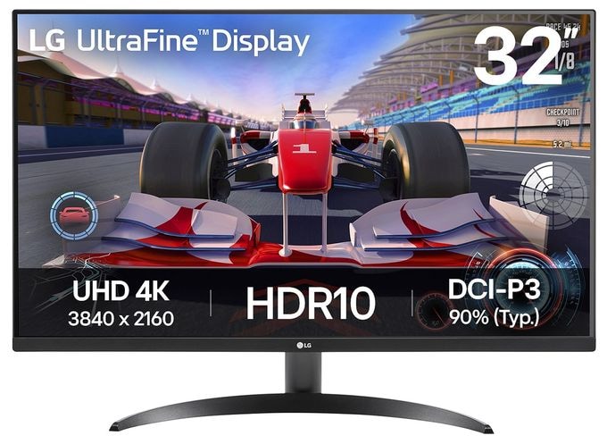 4K Ultra HD Monitor 80 cm (31.5 Zoll) 16:9 4 ms 200 cd/m²  32UR500K-B (Schwarz) 