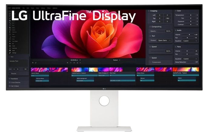 WUHD Monitor 101,6 cm (40 Zoll) 21:9 5 ms 450 cd/m²  40U990A-W (Schwarz) 