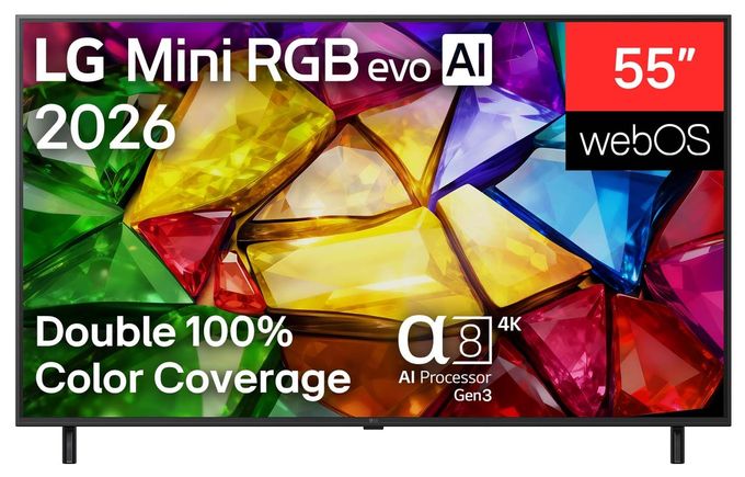 LED 127 cm (50 Zoll) Fernseher 4K Ultra HD 50MRGB88B9B 