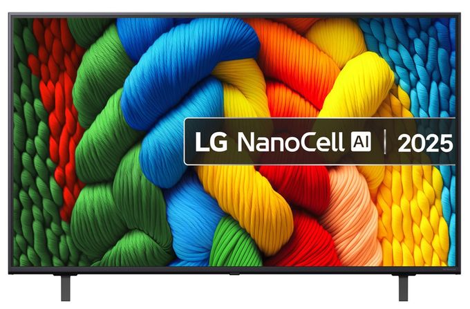 LED 139,7 cm (55 Zoll) Fernseher 4K Ultra HD VESA 300 x 300 mm 55NANO80A6B 