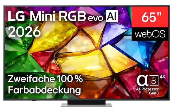 LED 165,1 cm (65 Zoll) Fernseher 4K Ultra HD 65MRGB88B9B 