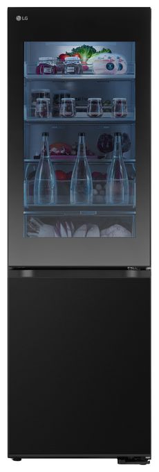 239 l / 110 l Kühl-Gefrierkombi freistehend NoFrost 172 kWh Jahr  GBG5160CEV (Schwarz) 