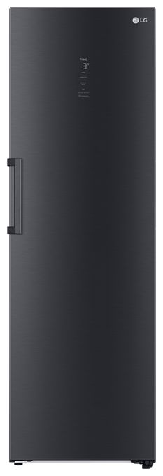386 l / 386 l Kühlschrank freistehend EEK: C 77 kWh Jahr  GLM71MCCSX (Schwarz) 