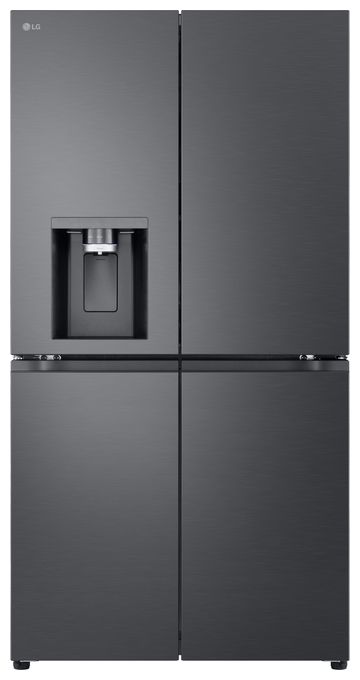 Side-by-Side Kühl-/ Gefrierkombination 384 l / 261 l 230 kWh NoFrost 1792 mm x 914 mm  GMF961EV6C (Schwarz) 
