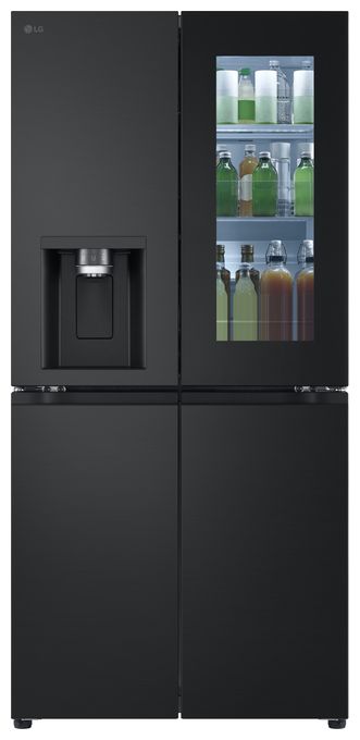 Side-by-Side Kühl-/ Gefrierkombination 288 l / 220 l 314 kWh 1757 mm x 835 mm  GMG761EPAE (Schwarz) 