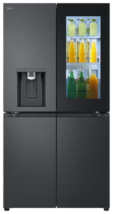 Side-by-Side Kühl-/ Gefrierkombination 363 l / 274 l 354 kWh NoFrost 1792 mm x 914 mm  GMG961EVKE (Schwarz, Graphit) 