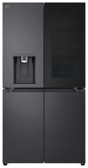 Side-by-Side Kühl-/ Gefrierkombination 363 l / 274 l 354 kWh NoFrost 1792 mm x 914 mm  GMG961MBKE (Edelstahl) 