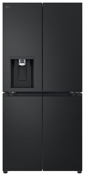 Side-by-Side Kühl-/ Gefrierkombination 286 l / 220 l 314 kWh NoFrost 1787 mm x 835 mm  GML861EPPE (Schwarz) 
