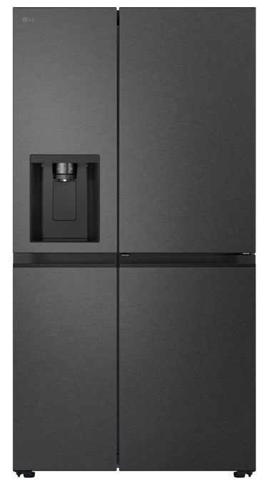 Side-by-Side Kühl-/ Gefrierkombination 417 l / 221 l 347 kWh NoFrost 1790 mm x 913 mm  GSJC40EPPE (Schwarz) 
