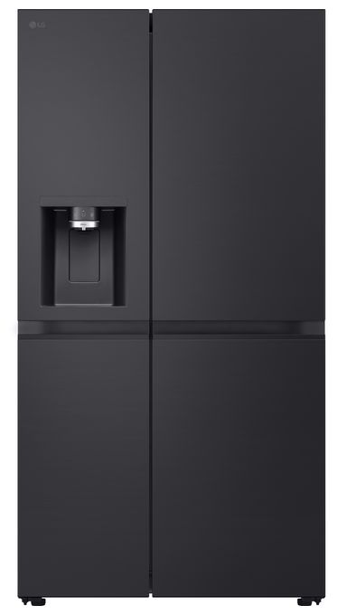 Side-by-Side Kühl-/ Gefrierkombination 404 l / 219 l 175 kWh 1790 mm x 913 mm  GSLB91EVAB (Schwarz) 