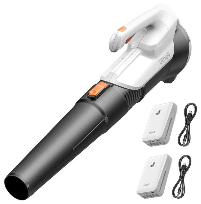 Litheli U20 Handy+ Akku-Laubbläser mit Akku 2 * 2/0Ah SE 