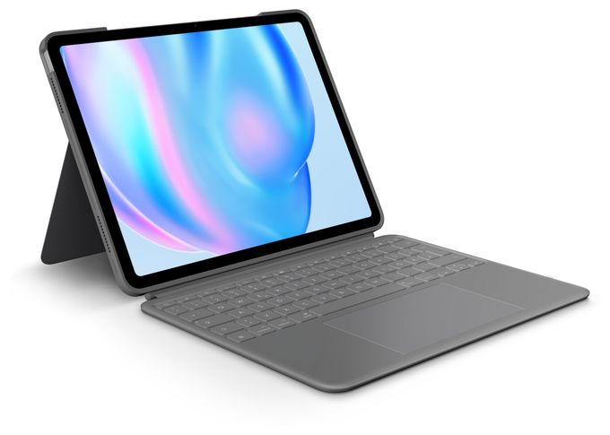 für Apple iPad Air 13-inch (M2) bis 33 cm (13") (Oxford Grey) Combo Touch 