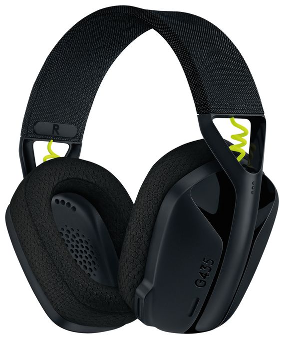 Over Ear Bluetooth Kopfhörer kabellos 18 h Laufzeit  435 (Schwarz, Gelb) 