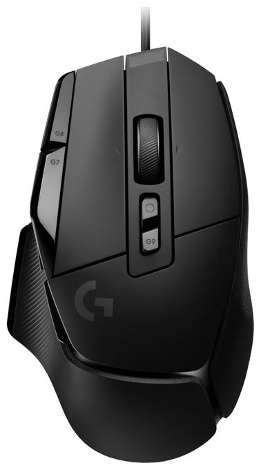 25600 DPI Gaming Maus Optisch  G502X inkl. G240 Gaming-Mauspad (Schwarz) 