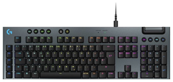 RGB-LED Gaming Tastatur USB  G915X (Schwarz) 