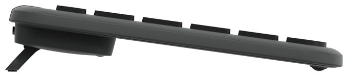 Büro Tastatur RF Wireless + Bluetooth 2.4 GHz  K950 Signature Slim (Graphit) 