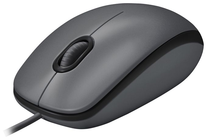 1000 DPI Büro Maus Optisch  M100 (Schwarz) 