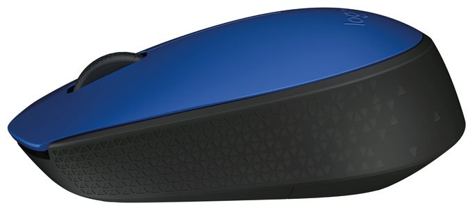 1000 DPI Büro Maus Optisch  M171 (Schwarz, Blau) 