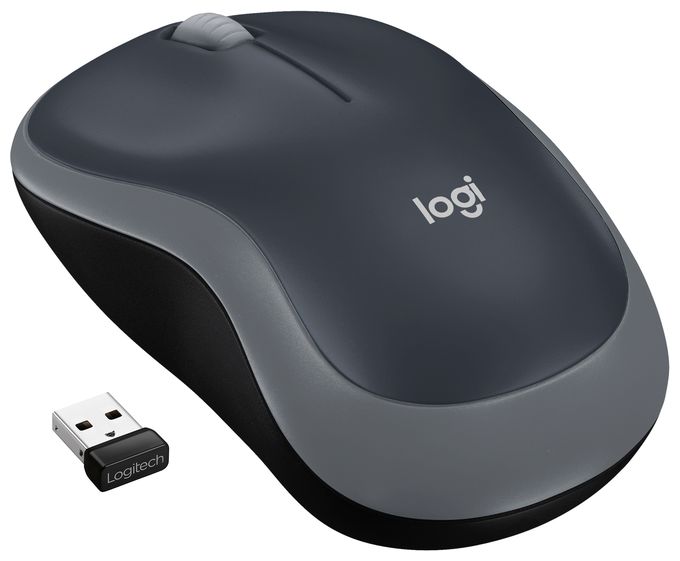 1000 DPI Büro Maus Optisch  M185 (Grau) 