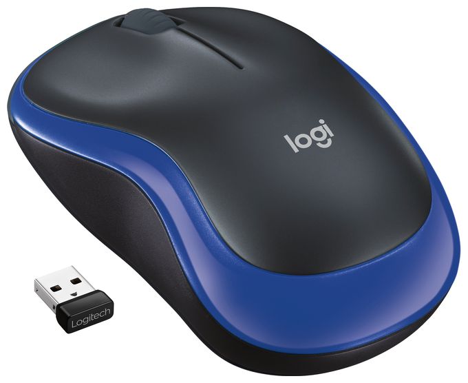 1000 DPI Büro Maus Optisch  M185 (Blau) 