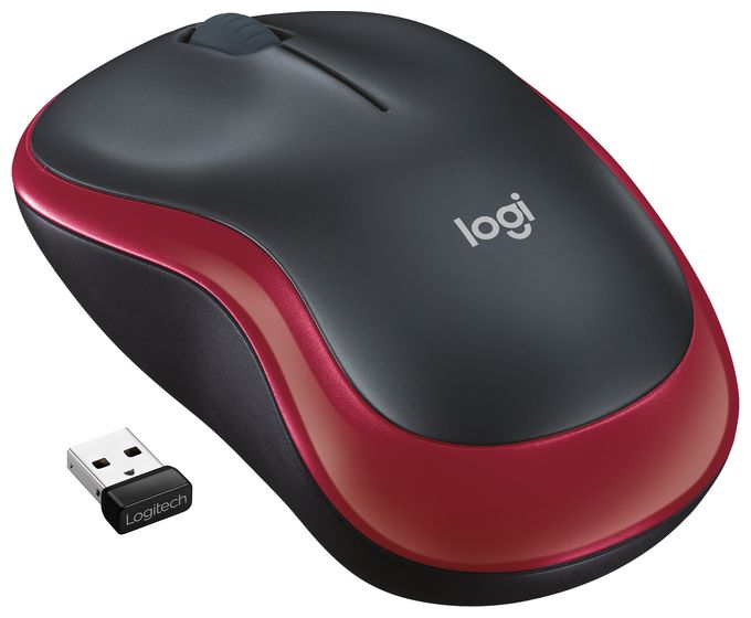 1000 DPI Büro Maus Optisch  M185 (Rot) 
