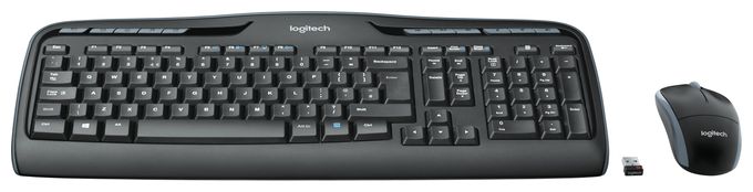 Büro Tastatur USB  MK330 (Schwarz) 