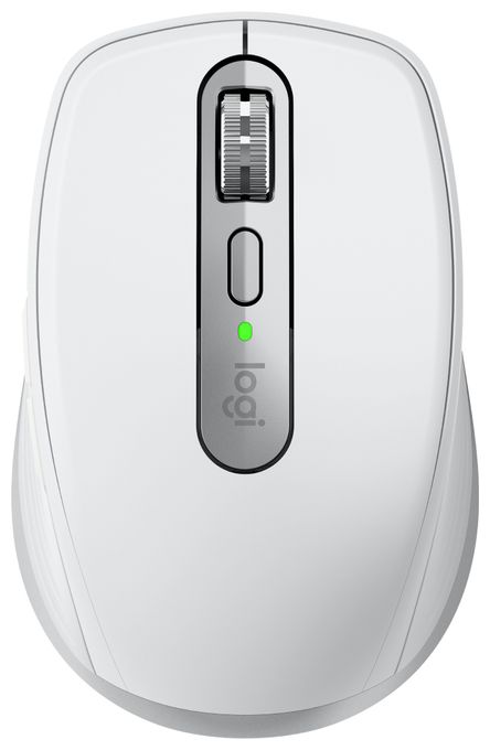 8000 DPI Büro Maus Laser  MX Anywhere 3S for Mac (Silber, Weiß) 
