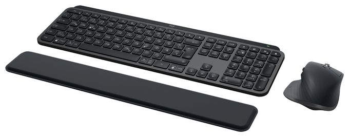 LED Büro Tastatur Bluetooth  MX Keys S Combo (Graphit) 