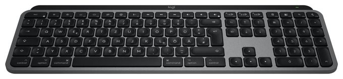 LED Büro Tastatur Bluetooth 2.4 GHz  MX Keys S for Mac (Grau) 