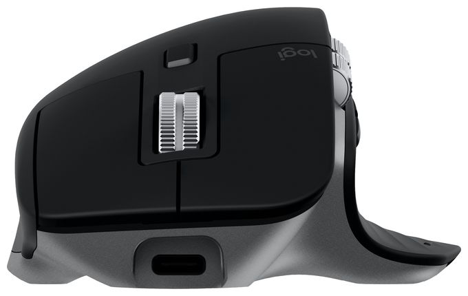 8000 DPI Büro Maus Laser  MX Master 3S for Mac (Grau) 
