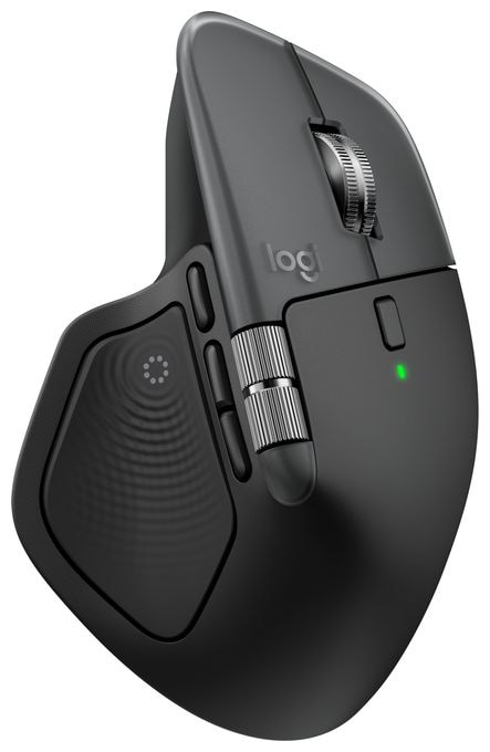 8000 DPI Büro Maus Laser  MX Master 4 for Mac (Silber) 