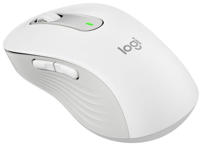 4000 DPI Büro Maus Optisch  Signature M650 (Weiß) 