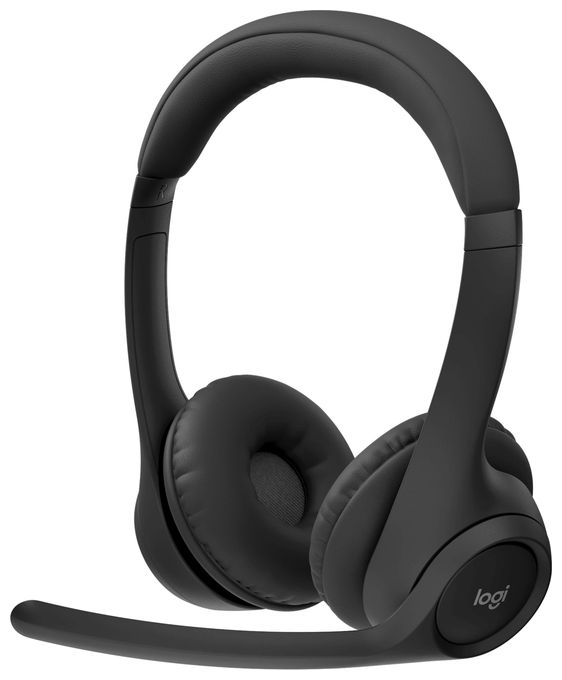 Ohraufliegender Bluetooth Kopfhörer kabellos 20 h Laufzeit  Zone 305 (Schwarz) 