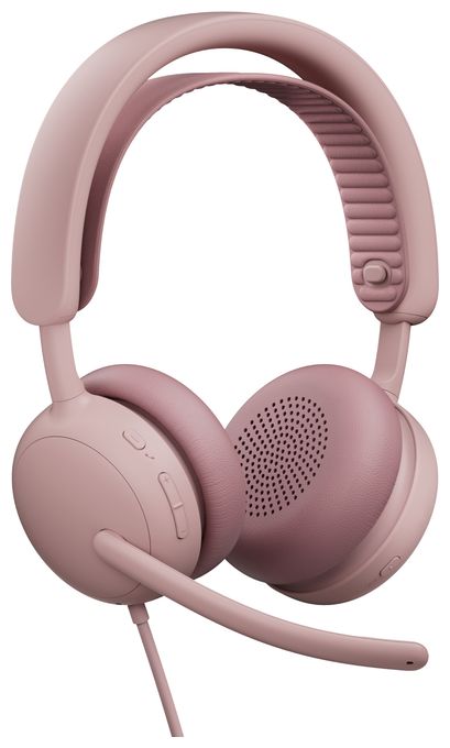Ohraufliegender Kopfhörer Kabelgebunden USB Type-C / USB Type-A  Zone Wired 2 (Rose) 