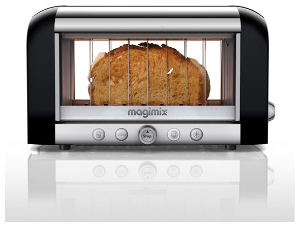 Toaster 1450 W  Vision (Schwarz, Metallisch) 