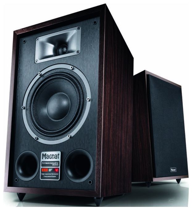 60 W Bluetooth Lautsprecher  Transpuls 800A (Schwarz, Braun) 