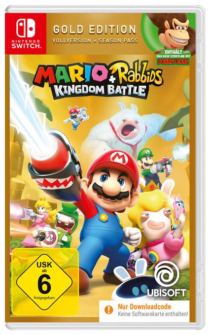 Mario + Rabbids Kingdom Battle Gold Edition (Nintendo Switch) 