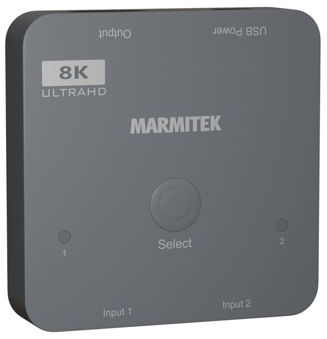 Connect 720 - HDMI Switch 8K 60Hz - 4K 120Hz - HDMI 2.1 - 2 Eingänge / 1 Ausgang 
